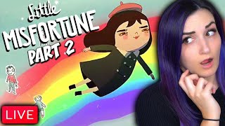 CUTEST Yet SADDEST Game Ive EVER Played  Little Misfortune Part 2  END [upl. by Adnirod]