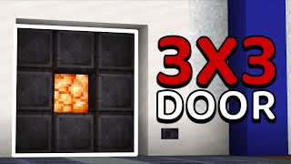 The BEST Piston Door In Minecraft [upl. by Yrogiarc]