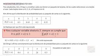 Distribuciones de probabilidad de variables aleatorias [upl. by Pearle]