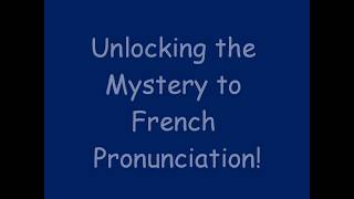 French Pronunciation Tips for Beginners [upl. by Umberto]