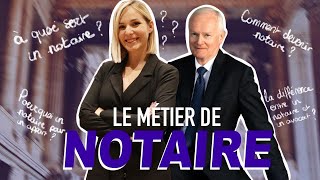 LE MÉTIER DE NOTAIRE ⚖️ I TOUTES VOS QUESTIONS [upl. by Laerdna]