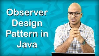 Observer Design Pattern in Java [upl. by Enirac573]