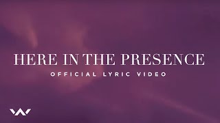 Here in the Presence  Official Lyric Video  Elevation Worship [upl. by Cynarra]