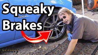 How to Fix Squeaky Brakes in Your Car [upl. by Hermon]