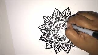 Como Hacer Mandalas Tips y trucos para una mandala perfecta  How to Draw mandala Tips and DIY [upl. by Priestley494]