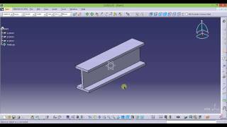 Abaqus Tutorials  How to import part from Catia V5 to Abaqus 614 [upl. by Arem219]