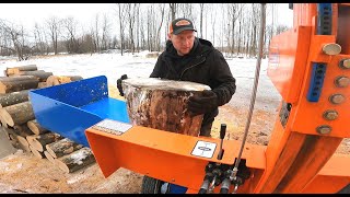 Eastonmade 14 Tons Of Well Designed Log Splitter [upl. by Luana]