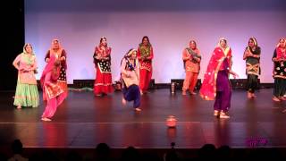 Bay Area Dhamak  Tor Punjaban Di Giddha Competition 2012 [upl. by Nahtanohj]