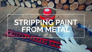 How To Strip Paint From Metal Surfaces  QUICK EASY amp EFFECTIVE [upl. by Xela829]