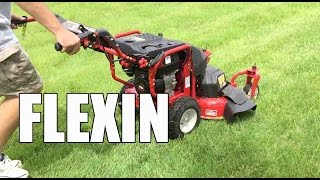 Troy Bilt Flex Mower and Blower Review [upl. by Nos]