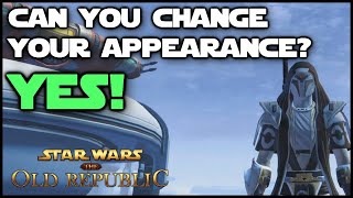 How To Change Your Appearance  Star Wars The Old Republic [upl. by Singband]