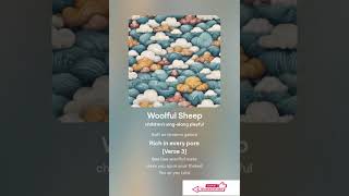 Woolful Sheep Poem For Kids [upl. by Norty]