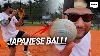 First Time Throwing the Nagase Kenko Ball [upl. by Allemap]