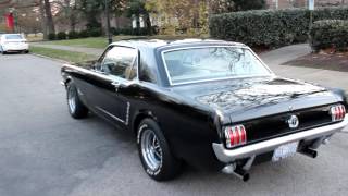 Mustang 1965 V8 289  perfect exhaust sound [upl. by Annasus]