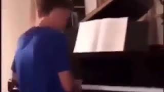 Fortnite default skin dance piano meme [upl. by Hoeve385]