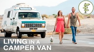 Couple Transforms Old Campervan Into Cozy Home on Wheels  Van Life [upl. by Ever]