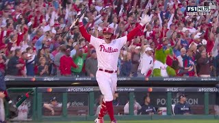 6seed Phillies SHOCK Braves to move onto NLCS NLDS Series Highlights [upl. by Eisaj467]