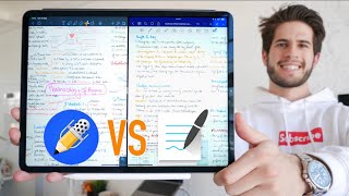 Notability vs Goodnotes 5  The Best iPad Note Taking App 2019  KharmaMedic [upl. by Morgenthaler752]