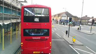 Full Route Visual  Bus Route 89  Lewisham  Slade Green [upl. by Virgy]