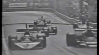 F1  1975 Montjuïc GP  James Hunt accident [upl. by Mahau]