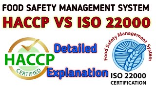 HACCP amp ISO 22000 Food Safety Management System [upl. by Ahsets]