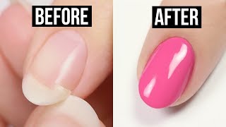 How To Fix a Broken Nail with Household Items [upl. by Aerahs673]