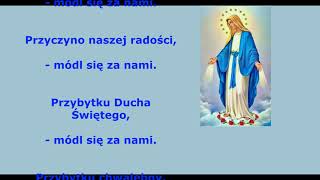 Litania Loretańska do Najświętszej Maryi Panny   napisy [upl. by Routh]