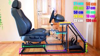 Homemade Cockpit Build Simracing BMW E39 [upl. by Harikahs]