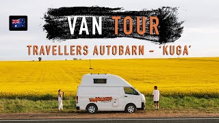 FULL VAN TOUR  Travellers Autobarn Kuga Campervan in Australia [upl. by Llerrom]