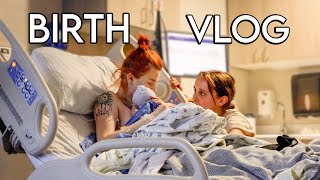 BIRTH VLOG  Labor amp Delivery Of Our First Baby Home Birth to Hospital [upl. by Riley]