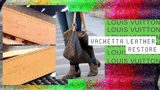 Louis Vuitton How to remove spots and stains from Vachetta Leather [upl. by The]