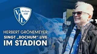 Herbert Grönemeyer singt quotBochumquot live im Stadion [upl. by Ahsit437]