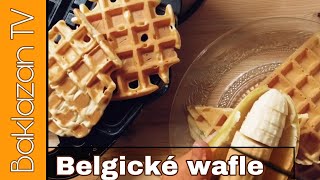 Wafle a waflovač  🧇🍓  ako urobit vafle recept na Belgicke Vafle  vaflovač Tefal [upl. by Marlie]