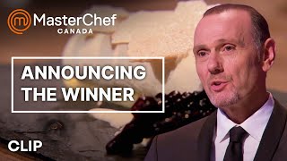 And we Have a Winner  MasterChef Canada  MasterChef World [upl. by Shandee]