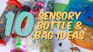 Discovery Sensory Bottles amp Bags Ideas [upl. by Ytsirhk]