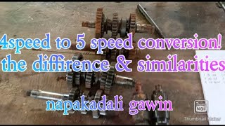 rs100 4 speed to 5speed conversion plug amp play nga ba [upl. by Toland]