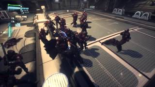 BATMAN ARKHAM KNIGHT AWESOME FIGHT SCENE [upl. by Short]