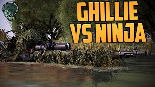 GHILLIE vs NINJA DayZ Standalone [upl. by Einaej525]