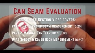 Can Seam Evaluation [upl. by Thapa26]