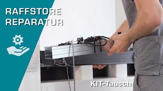 Raffstore KIT Ein und Ausbau von Schlotterer [upl. by Fokos]