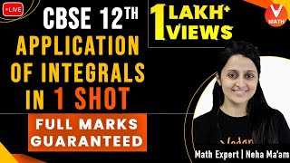 Application of Integrals Class 12 in 1 Shot By Neha Maam  Full Marks Guaranteed  Vedantu Math [upl. by Bobseine312]