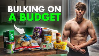 How To Bulk For Only £3 A Day 3500 Calories  Budget Bulking Plan [upl. by Egnalos565]