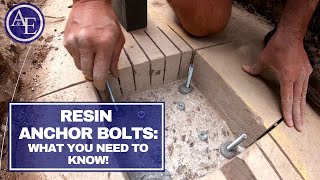 RESIN ANCHOR BOLTS What you need to know [upl. by Steffie]