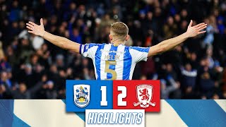 HIGHLIGHTS  Huddersfield Town vs Middlesbrough [upl. by Terriss]