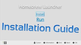 Switch How To Install amp Launch The Homebrew Launcher [upl. by Nawotna]