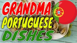 10 TRADITIONAL DISHES FROM A PORTUGUESE GRANDMA CUISINE [upl. by Dlaregztif]