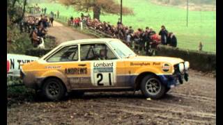 Great Retro Rally action from the 1970s [upl. by Ria]