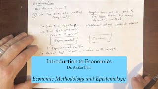 Introduction to Economics Economic Methodology and Epistemology [upl. by Beane]