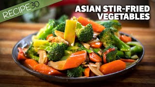 Asian stir fried vegetables [upl. by Malliw]