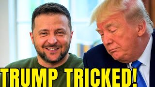 Zelensky TRICKS TRUMP with BRILLIANT MOVE This Afternoon [upl. by Arahsal]